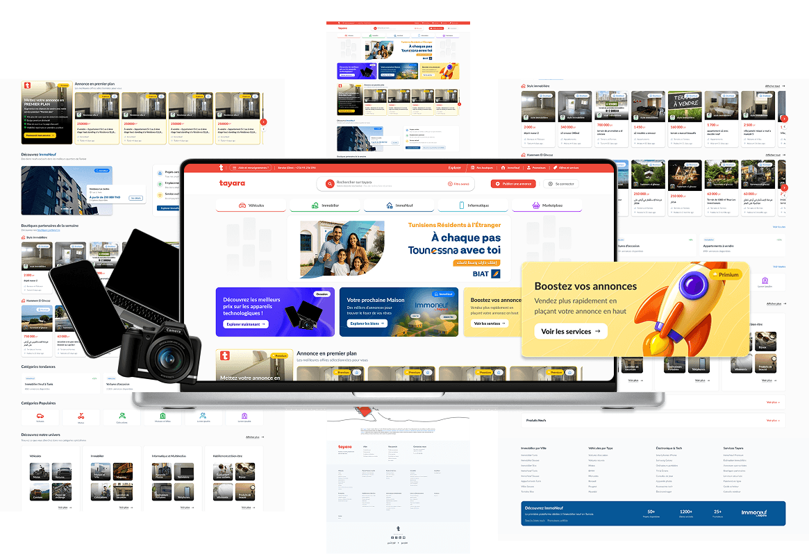 Homepage redesign